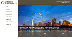 Desktop Screenshot of dschrammlaw.com